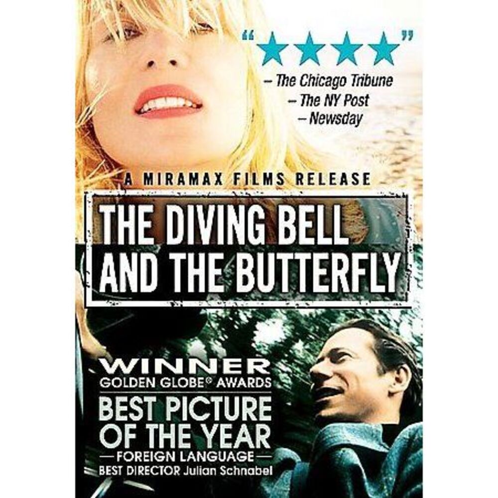 Diving Bell & The Butterfly DVD Miramax France Oscar
